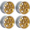 1971-76 Pontiac Trans Am; Honeycomb Wheel Set; 17" X 9" Cast Aluminum; Gold