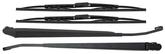 1994-00 Chevrolet/GMC C/K Truck Windshield Wiper Blade And Arm Kit; Second Design; Hook Style; 18"