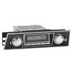 1967-68 F-Body Hermosa Radio - Chrome Radio, Buttons & Knobs w/Black & Chrome Face Plate