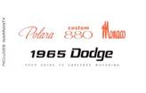1965 Dodge 880 / Monaco / Polara Owners Manual