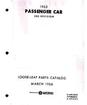 1965 Mopar Passenger Car parts List