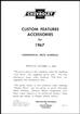 1967 Accessory Parts Price List