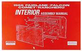 1966 Ford Falcon, Mercury Comet; Interior Assembly Manual