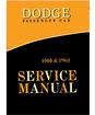 1960-61 Dodge (Except Lancer) Shop Manual