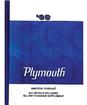 1968 Plymouth; Factory Shop Manual