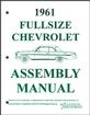 1961 Chevrolet Full-Size Assembly Manual