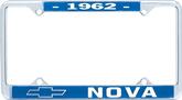 1962 Nova License Frames