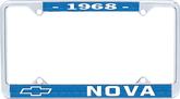 1968 Nova License Frames