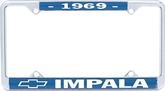 1969 Impala License Plate Frames