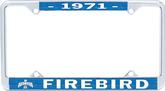 1971 Firebird License Frames