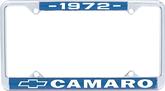 1972 Camaro License Frames
