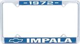 1972 Impala License Plate Frames