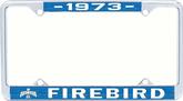 1973 Firebird License Frames