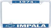 1974 Impala License Plate Frames