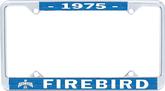 1975 Firebird License Frames