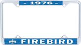 1976 Firebird License Frames