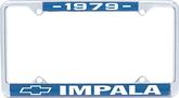 1979 Impala License Plate Frames