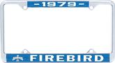 1979 Firebird License Frames