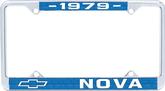 1979 Nova License Frames
