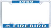 1980 Firebird License Frames