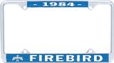 1984 Firebird License Frames