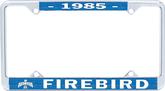1985 Firebird License Frames