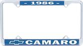 1986 Camaro License Frames