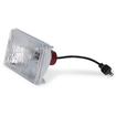 Holley RetroBright LED Sealed Beam Headlight; Modern White; 4x6" Rectangle