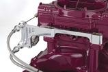 Lokar Polished Stainless Steel Throttle & Kickdown Cable Bracket for Edelbrock Carburetors
