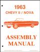 1963 Chevy II Nova; Factory Assembly Manual