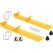 Universal; 28" Yellow Powder Coated; Traction Bars; For Multi-Leaf Springs Only