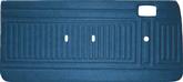 1974-76 Dart / Valiant / Duster Lagoon Blue Standard Front Door Panels