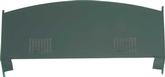 1970-76 Duster, 1971-72 Demon, 1973-76 Dart; Rear Seat Shelf Package Tray; 2 Door; Coupe; with Fixed Rear Seat; with Dual Speaker Cutouts; Smooth Panelboard; Dark Green
