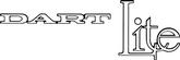 1976 Dart "Dart Lite" Fender Decal