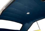1974-76 Dart / Valiant 4 Door Sedan Dark Blue Non-Perforated Vinyl Headliner