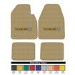 1974 Plymouth Duster Gold Cut Pile Floor Mats With Embroidered "Duster" Logo