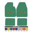 1974 Plymouth Duster Light Jade Cut Pile Floor Mats With Embroidered "Duster" Logo