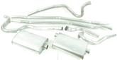 1968-69 Barracuda 383 Exhaust System For Use With Exhaust Tips