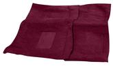 1964 Barracuda 4 Speed Passenger Area Maroon Loop Carpet Set With Console Strips