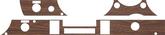 1968-71 A-Body Woodgrain Lower Dash Panel Insert