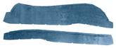 1966-73 Mopar A-Body Medium Blue Loop Carpet Console Side Panels
