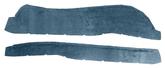 1966-73 Mopar A-Body Teal Blue Loop Carpet Console Side Panels