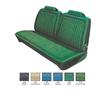 1975-76 Dart/Duster/Scamp Metallic Parchment / Parchment Vinyl Front Split Bench Seat Upholstery