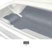 1963-66 Dodge Dart; Molded Rubber Trunk Mat; Convertible; Plaid Pattern