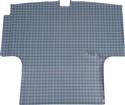 1970-76 Dodge, Plymouth; A-Body; Molded Rubber Trunk Mat; 2 Door Coupe, Hardtop; Plaid Pattern