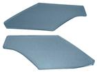 1963-66 Dodge Dart; Interior Rear Sail Panels; 2 Door Hardtop; Perforated Premier Grain; Light Blue; Pair