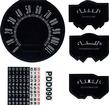 1964 Dart Gauge Decal Set With Standard Gauges