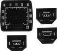 1966 Valiant Gauge Decal Set With Standard Gauges