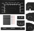 1972-75 Valiant With Standard Gauges And 120 Mph Speedometer Gauge Decal Set