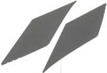 1972-73 Demon/Dart Sport, 1972-73 Duster Uncovered Sail Panel Boards